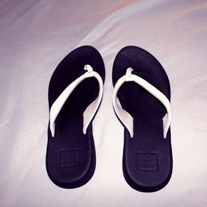 Reef white sandals